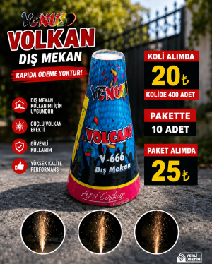 En Çok Tercih Edilen Dış Mekan Volkan Modelleri